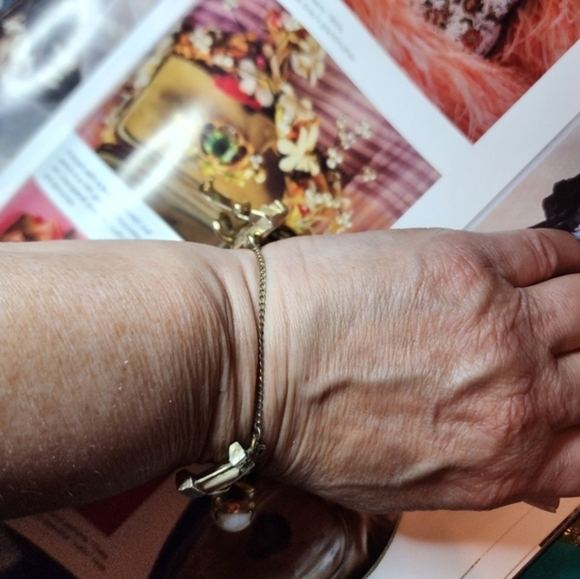 Vintage Kafin‎ NY gemstone bracelet - Picture 10 of 10